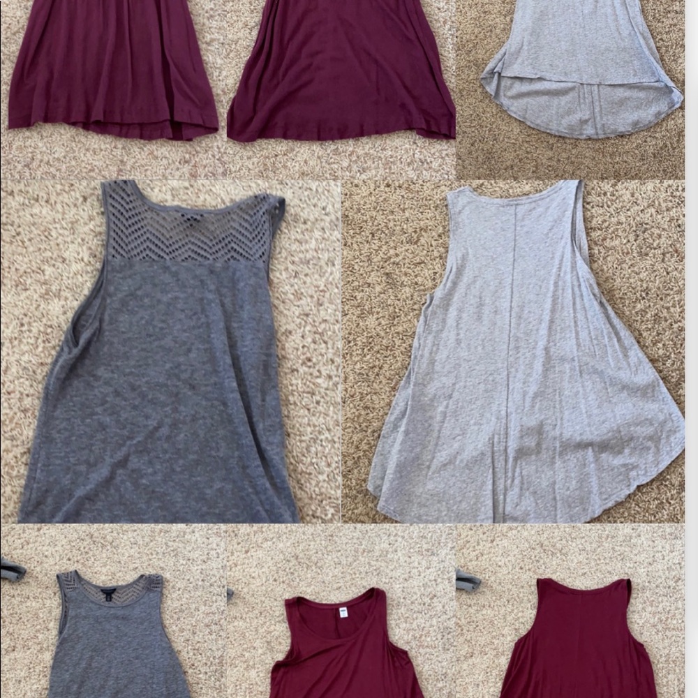 Bundle of tank tops